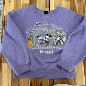 Disney Lavender Kids Hoodie with Classic Characters